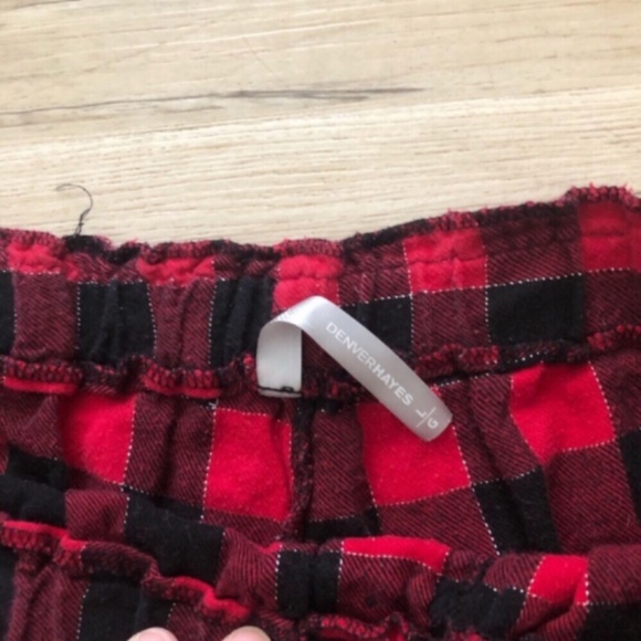 Denver Hayes Red and Black Plaid Shorts - Picture 2 of 6